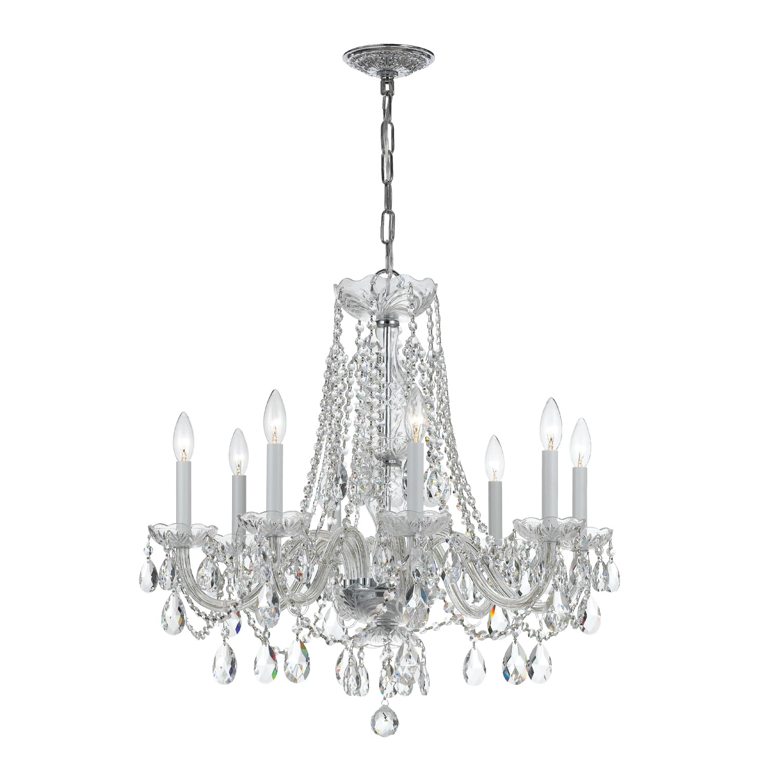 Crystal-Polished-Chrome-Chandelier-1