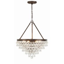 6-Light-Crystal-Teardrop-Bronze-Chandelier-12